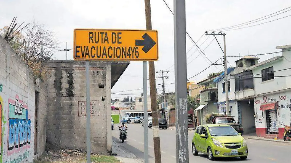 Rutas de evacuación